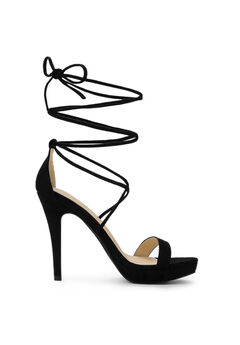 Platform Stiletto Heels Lace Up Sandals