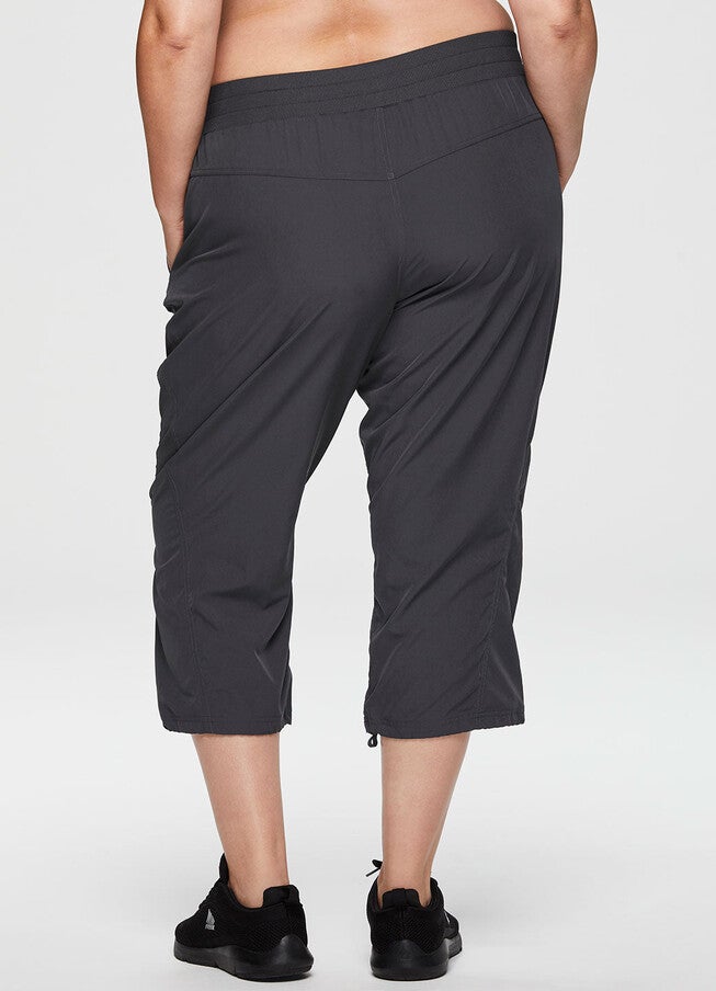 Plus Lumen Lightweight Capri Pant, Charcoal / Charcoal Grey, alternate image number 1