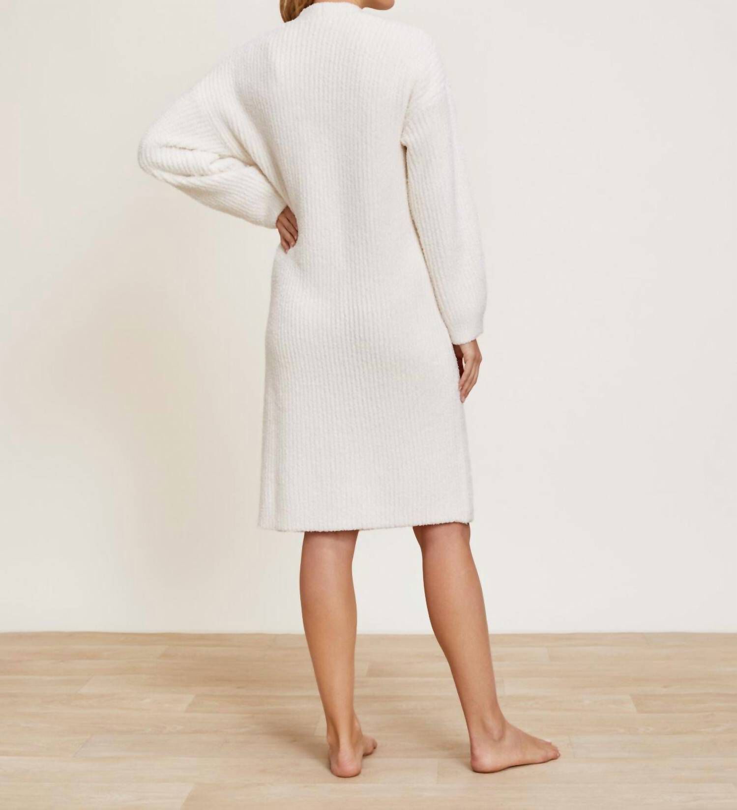 COZYCHIC SIDE TIE ROBE IN CREAM, , alternate image number 6