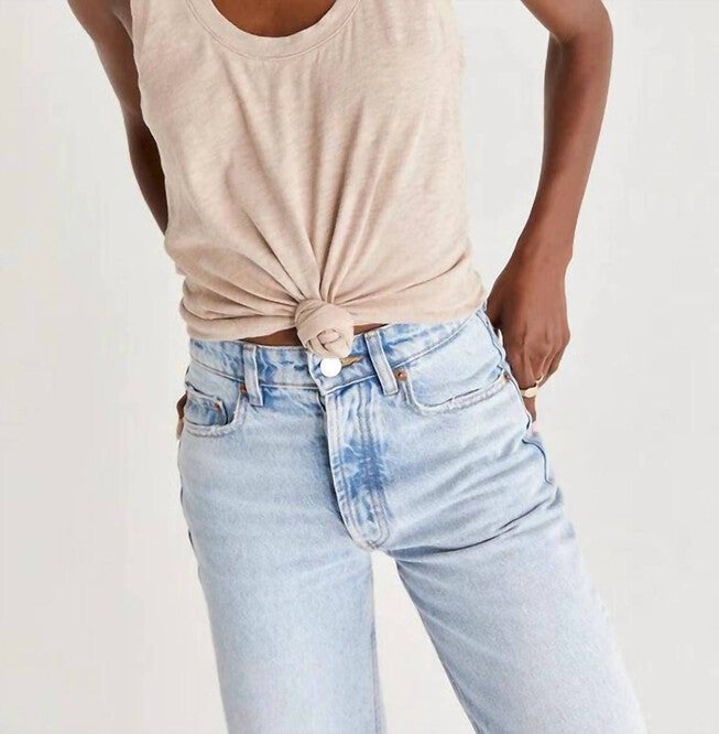 RELAXED SLUB TANK IN FRAPPE, Frappe / Brown, alternate image number null