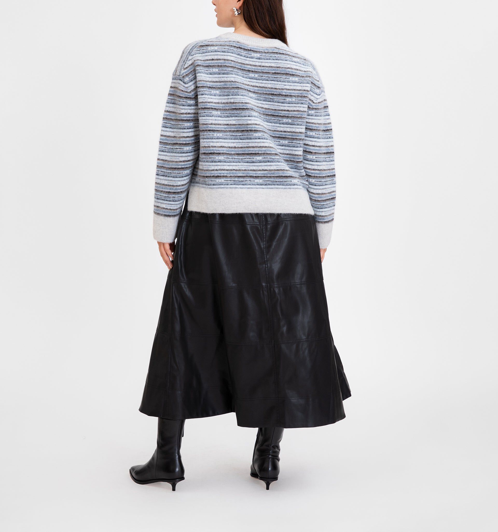 Hudson Skirt, BLACK / Black, alternate image number 2