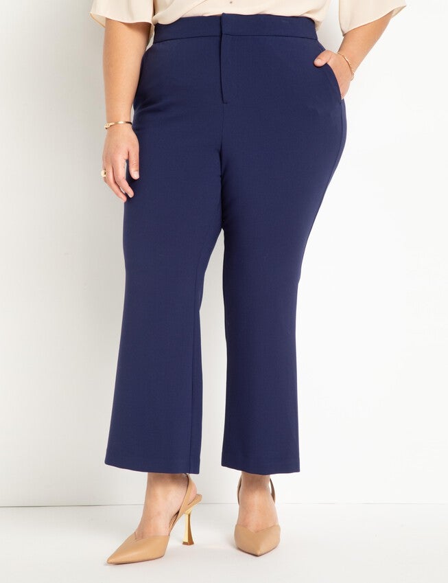 The 365 Suit Crop Flare Leg Trouser, , alternate image number 4