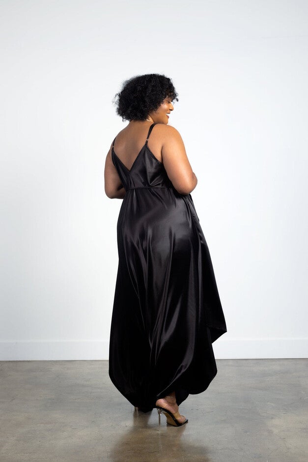 Leona Jumpsuit Tall, Black / Black, alternate image number 1