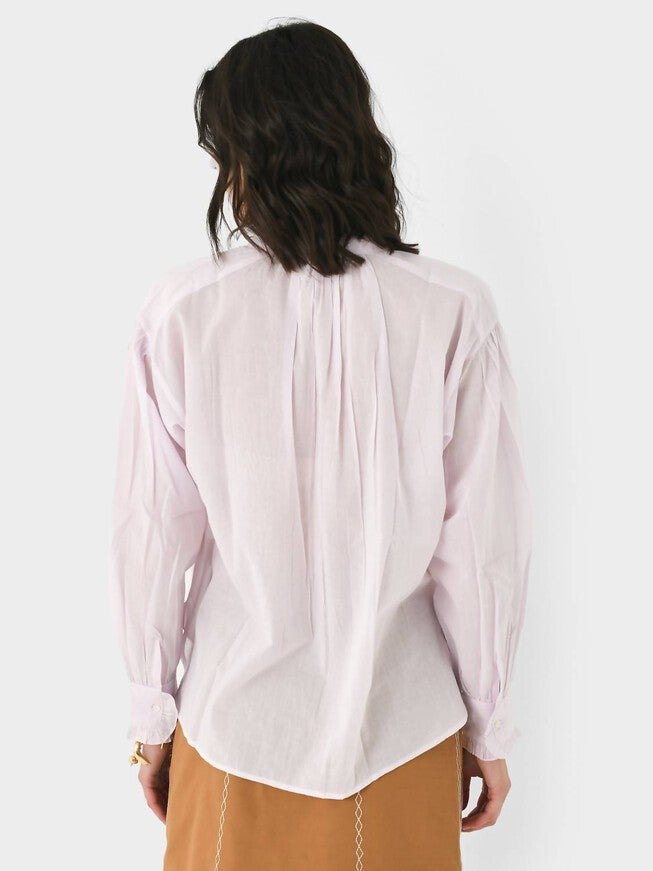 ANNA VICTORIAN BLOUSE, Lilac / Purple, alternate image number null
