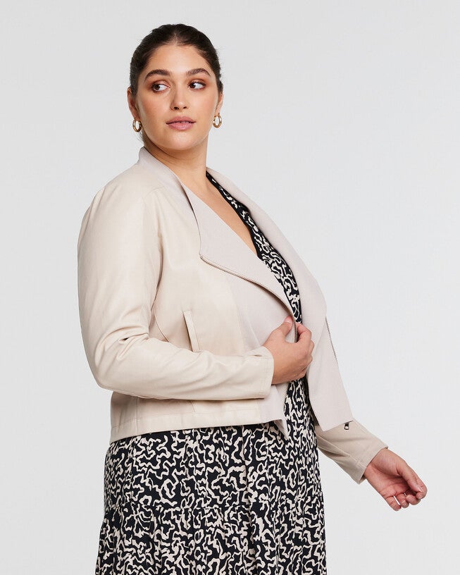 Dora Jacket, CASHEW / Cream, alternate image number null