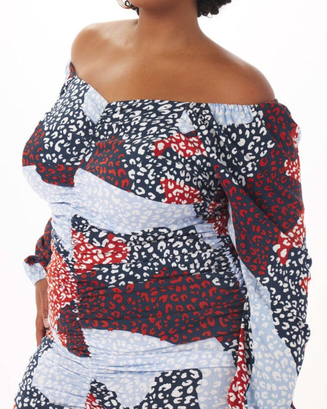 Ana Ruched Dress, , alternate image number 6
