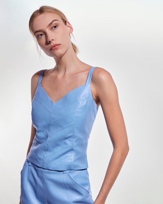 Becca Recycled Leather Tank, , alternate image number null