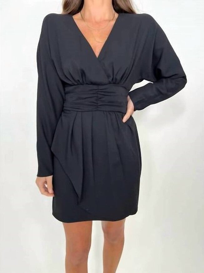 ABILINE DRESS IN BLACK, Black / Black, hi-res image number 0
