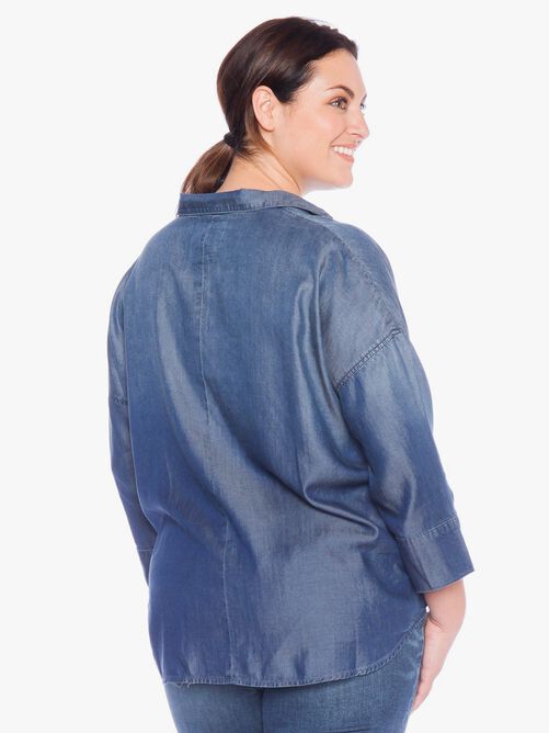 Aria Lace Up Shirt, , alternate image number 7