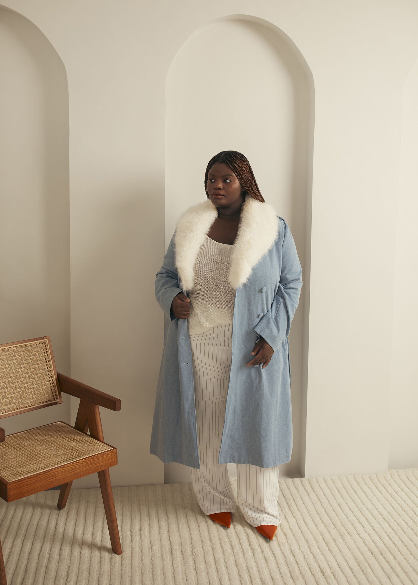 Tamika Trench, BLUE / Light Blue, alternate image number 3