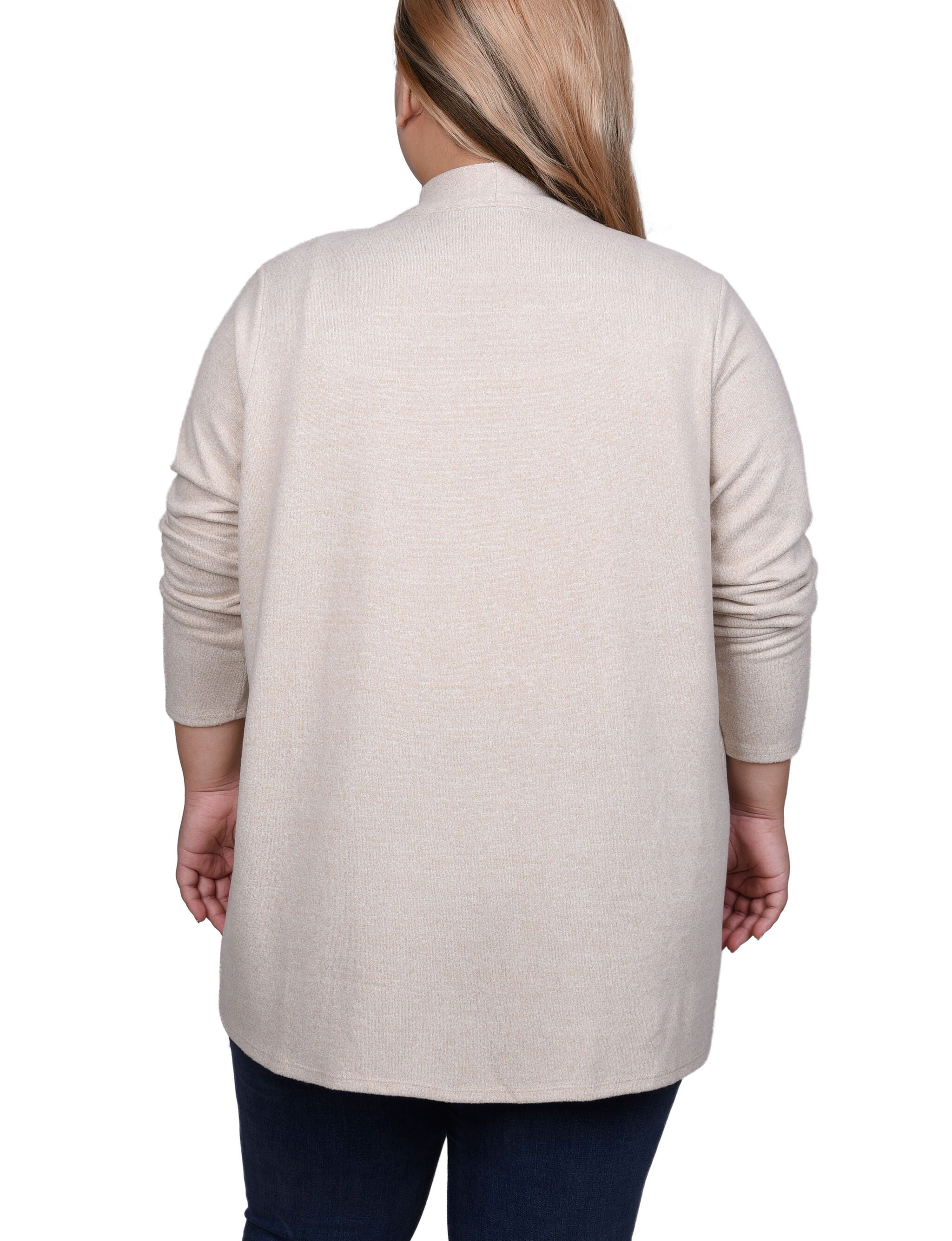 Long Sleeve Swing Cardigan, , alternate image number 3