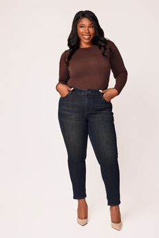 Denim High Rise Skinny Jeans in 28" Inseam