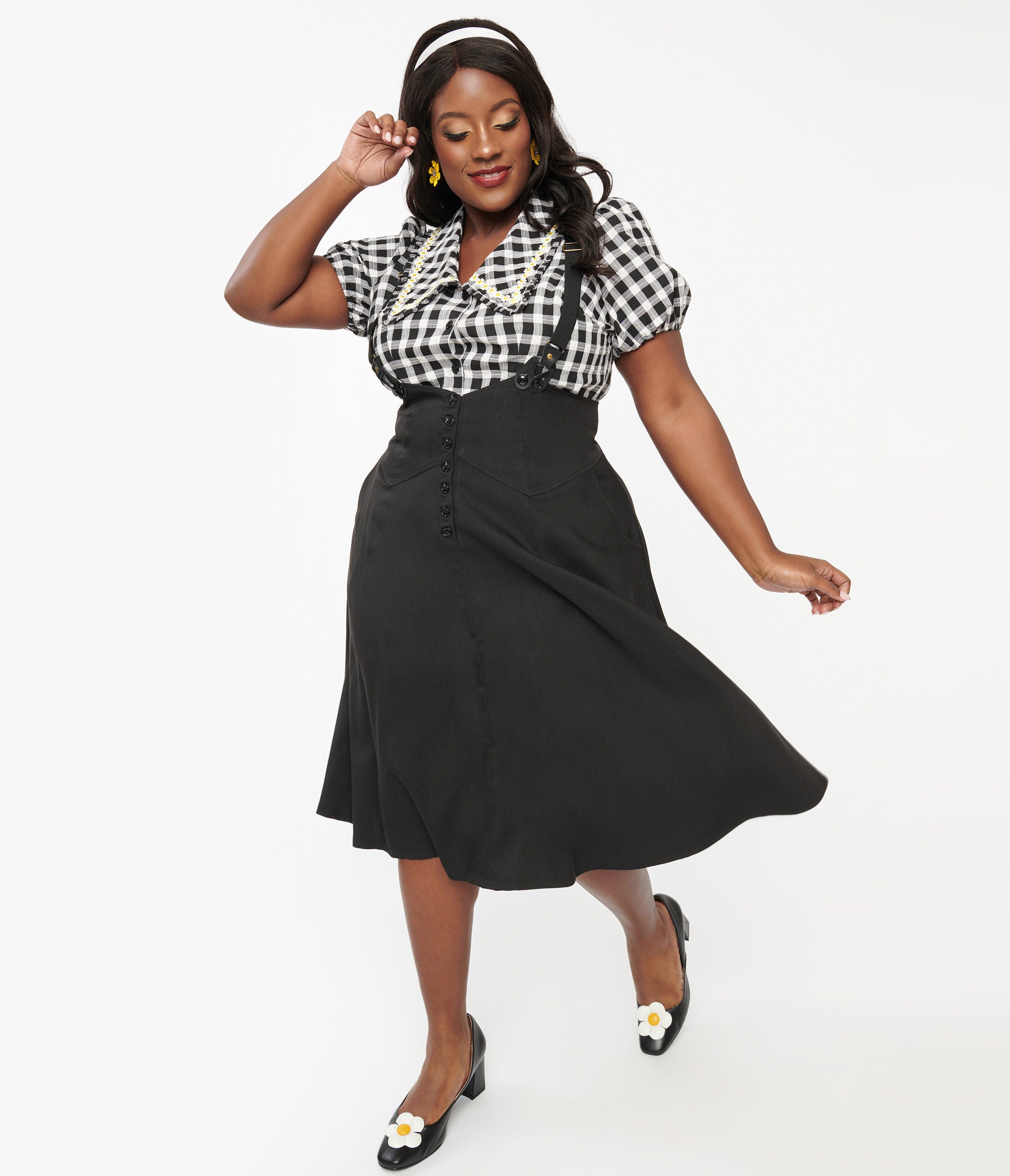 Swing skirt suspender hotsell