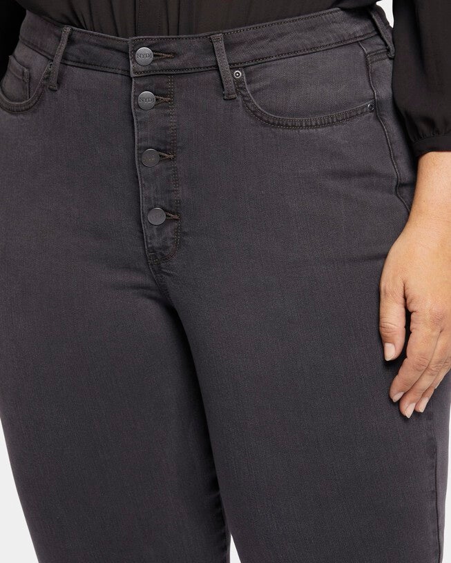 Barbara Bootcut With Button Fly, , alternate image number null