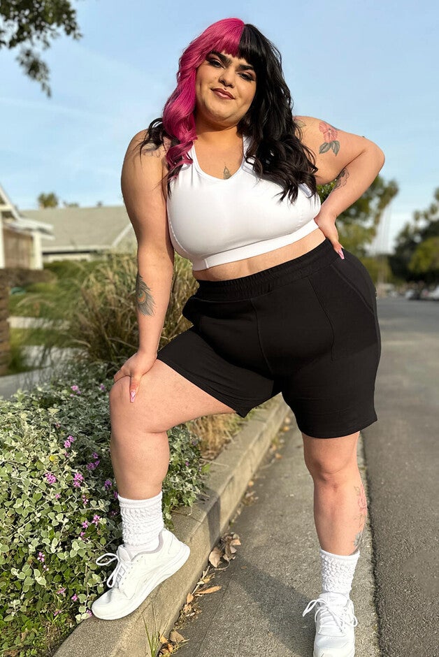 Lounge Pocket Shorts, Black / Black, alternate image number 1