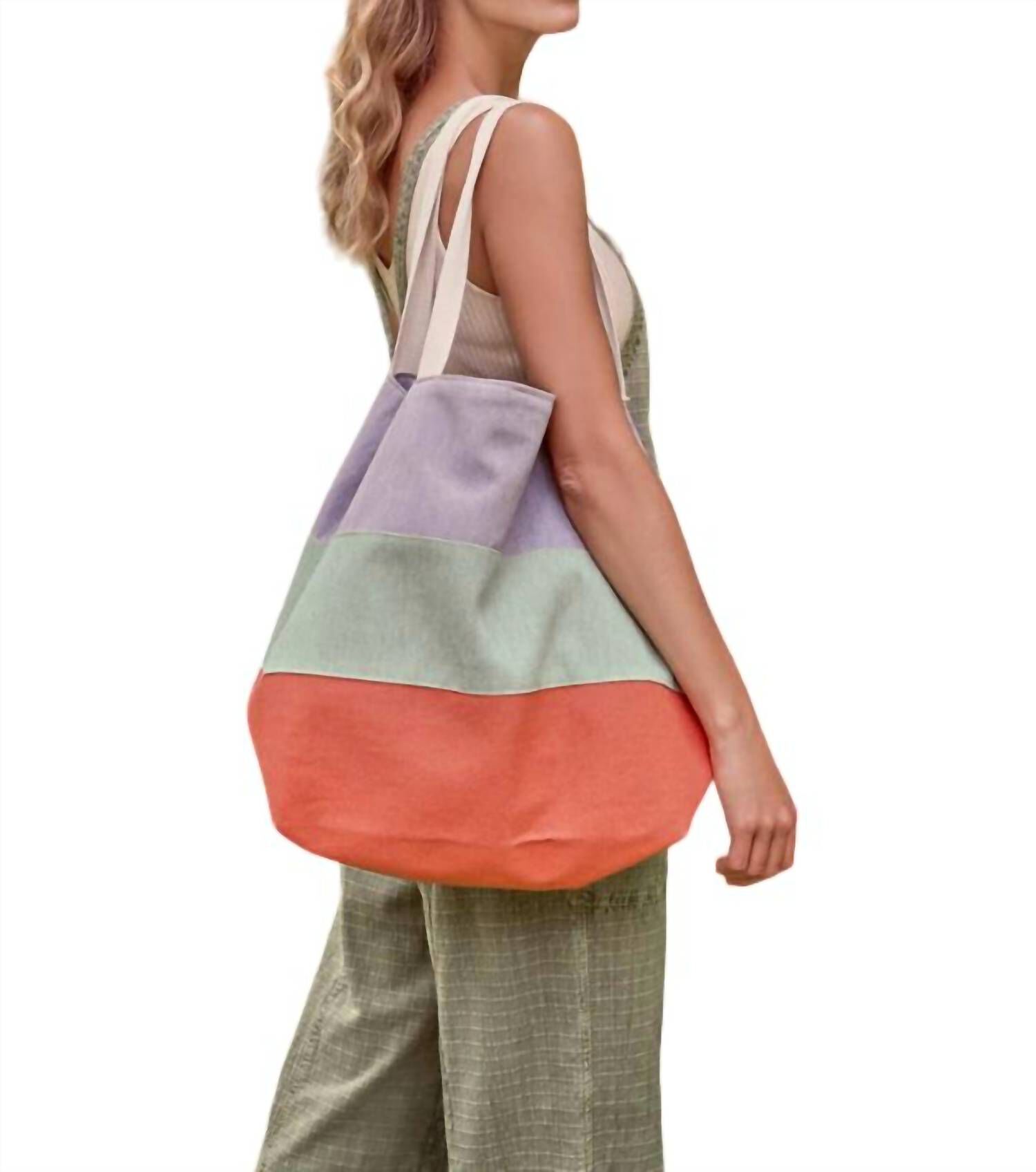 Boho Bag, Lilac  Sage  Tangerine / Sage Green, hi-res image number 0
