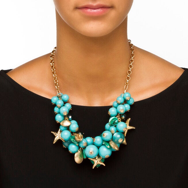 2 Piece Sea Life Jewelry Set in Yellow Gold Tone, , alternate image number 7