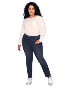 High Rise Ankle Skinny - Clover