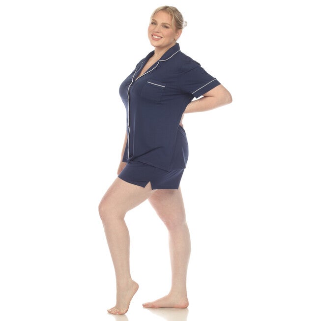 Short Sleeve Bamboo Pajama Set, , alternate image number null