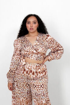 Isa Wrap Top
