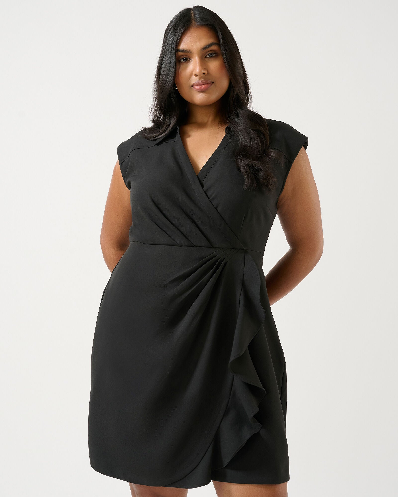 Desert Rose Dress, Black / Black, alternate image number 2