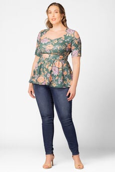 Posh Peplum Top