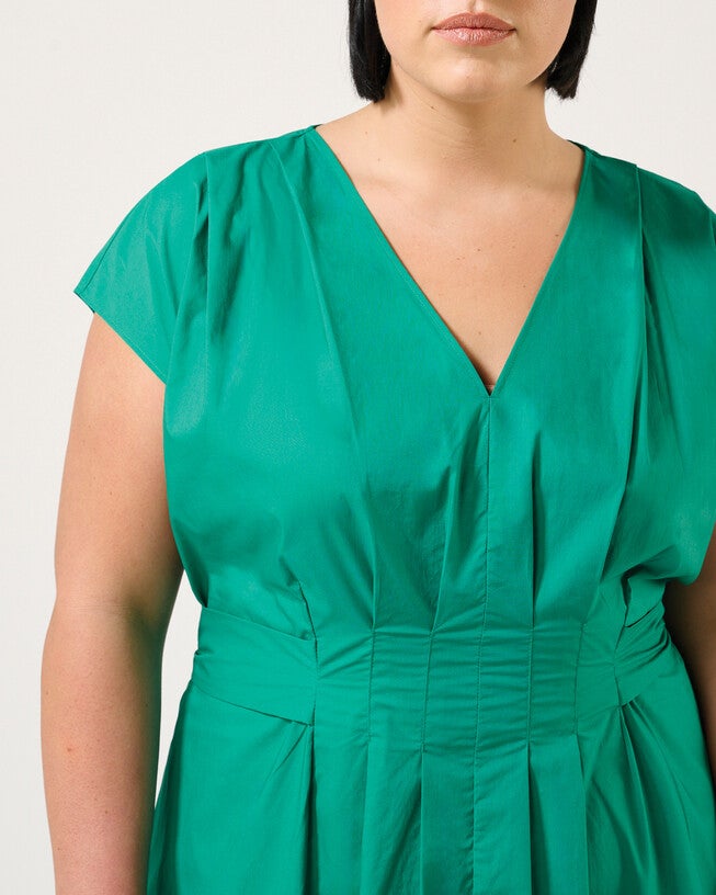 Rebekah Dress, Emerald / Kelly Green, alternate image number 5