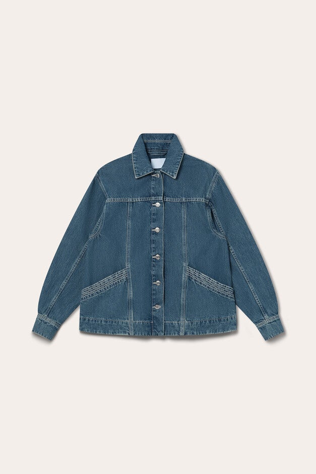 Reve Jacket, MidBlue Wash / Medium Wash, hi-res image number 0