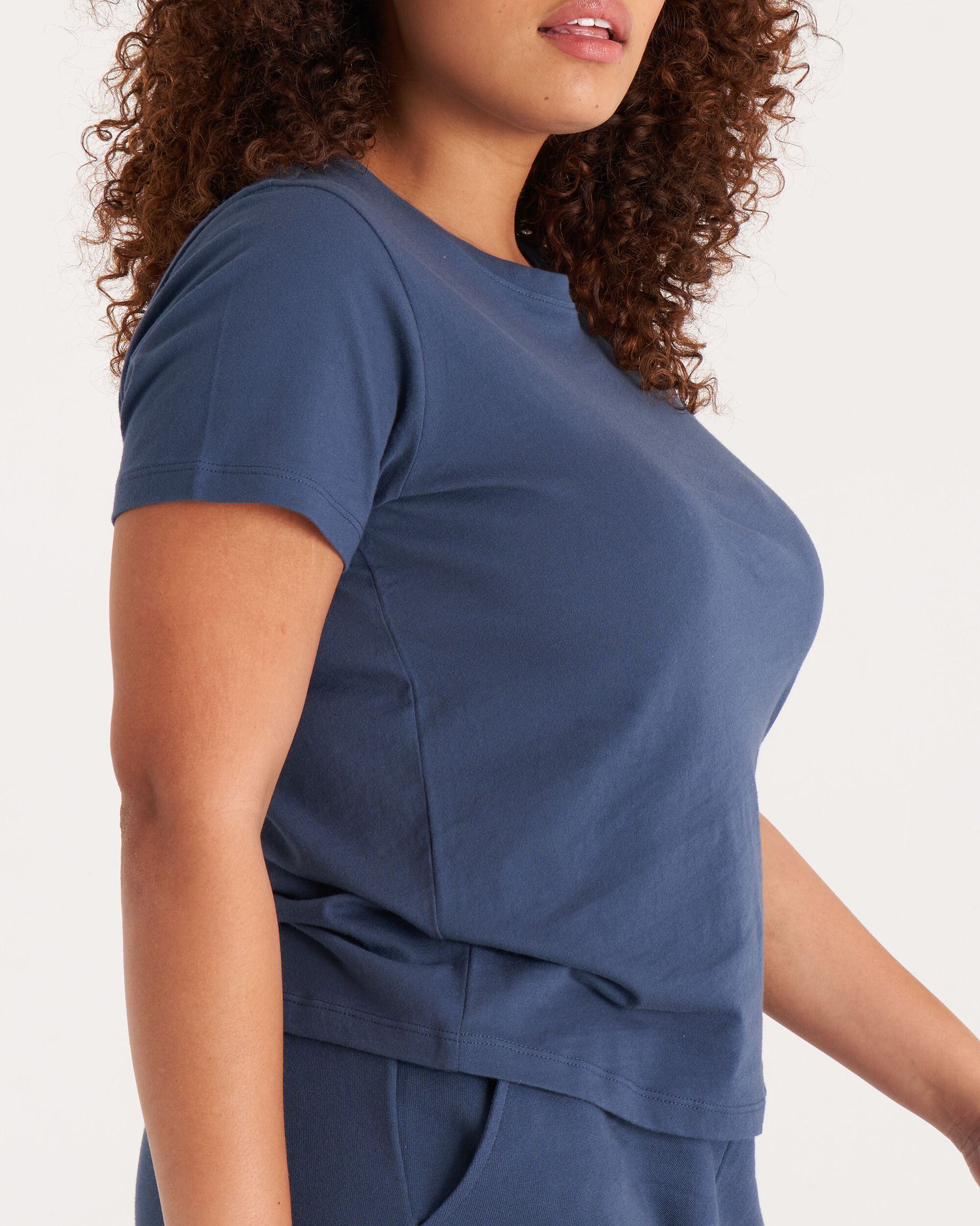 The Crew Tee, Midnight / Navy, alternate image number 2