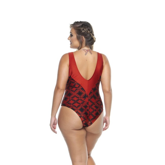 Swimsuit With Detail In Necklace, , alternate image number null