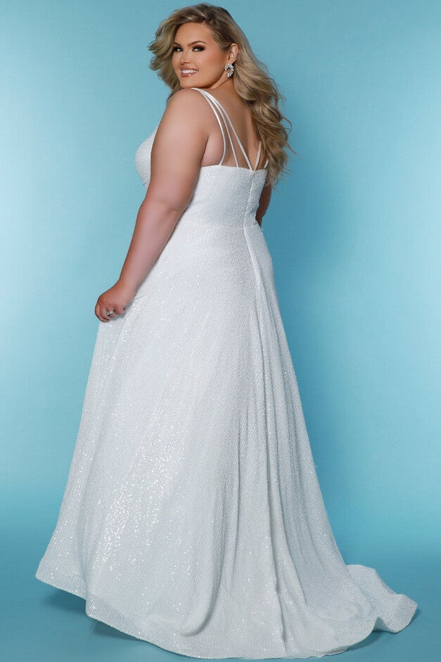 CALI BRIDAL DRESS, Ivory / Ivory, alternate image number null