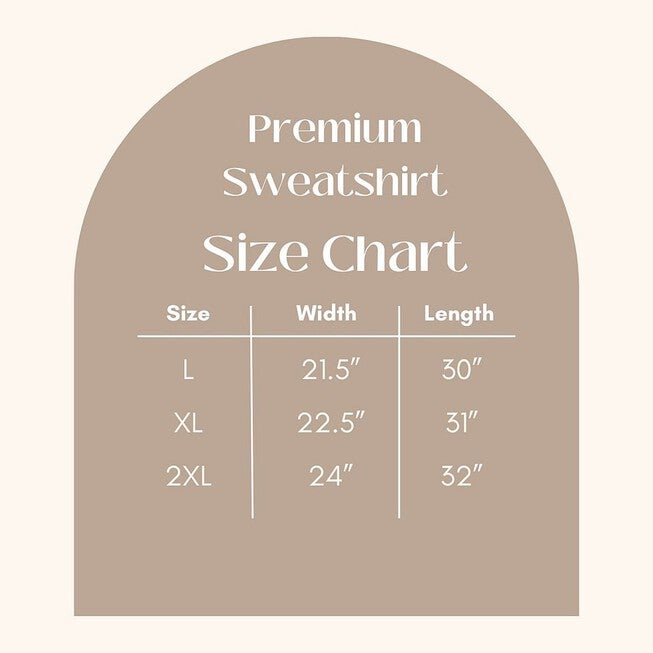 Farm Fresh Cut And Carry Premium Bella Canvas Graphic Sweatshirt, Dust / Cream, alternate image number 1
