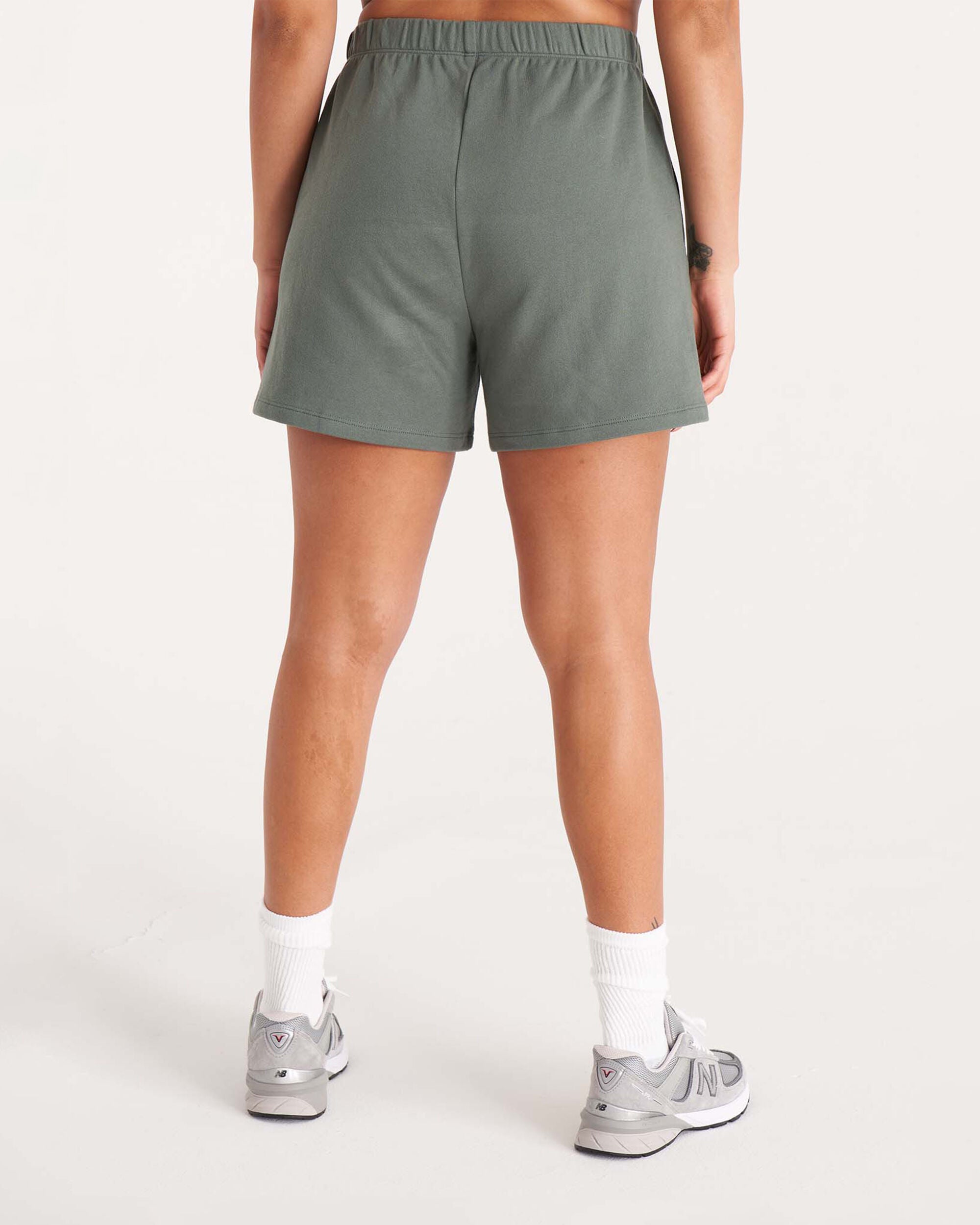 The Sweat Short, Thyme / Sage Green, alternate image number 2