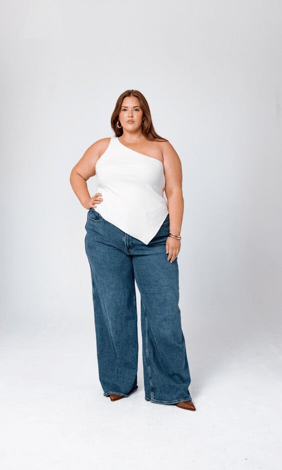 Giselle Top, Almond / Ivory, alternate image number 1