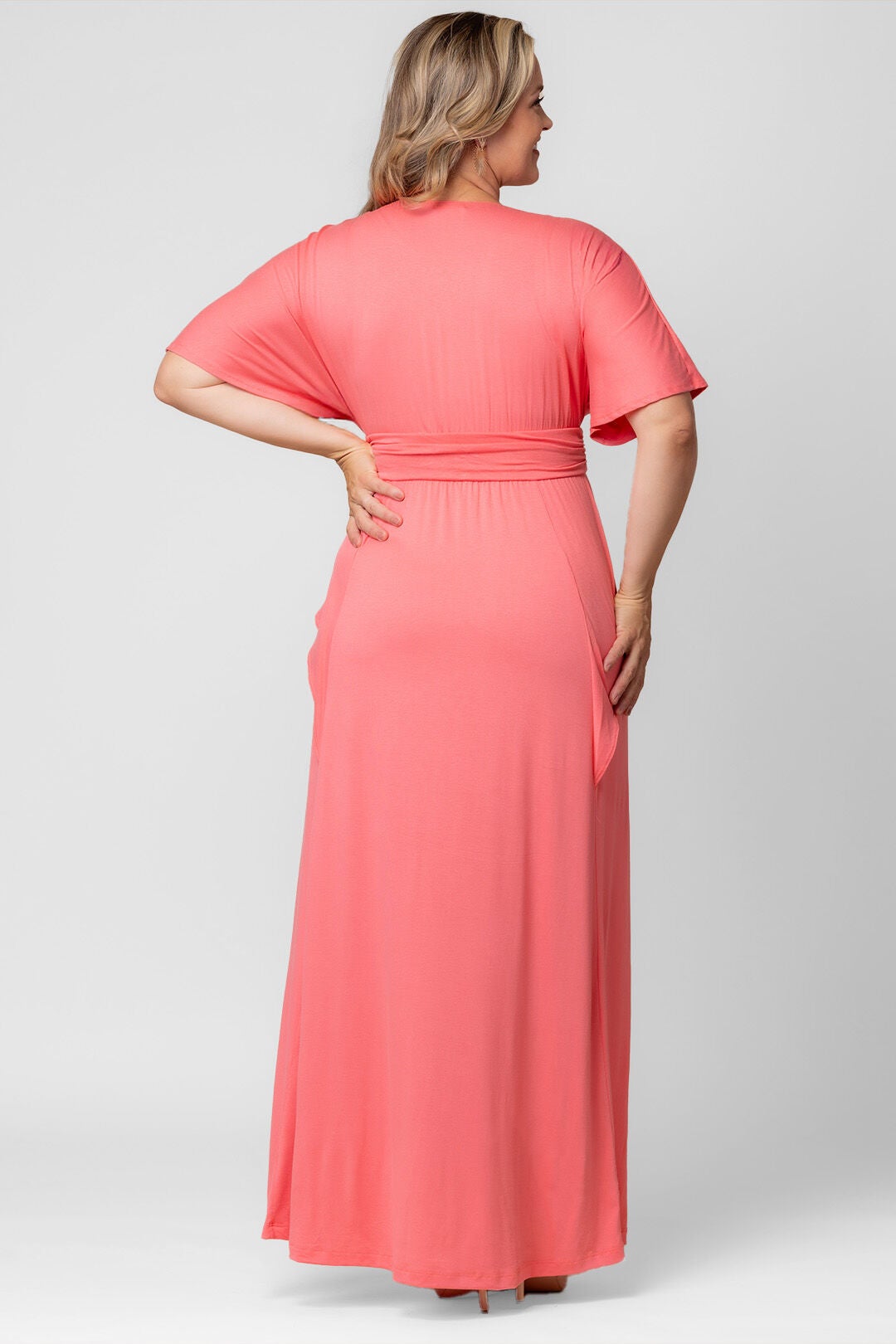 Indie Flair Maxi Dress, Coral / Coral, alternate image number 1