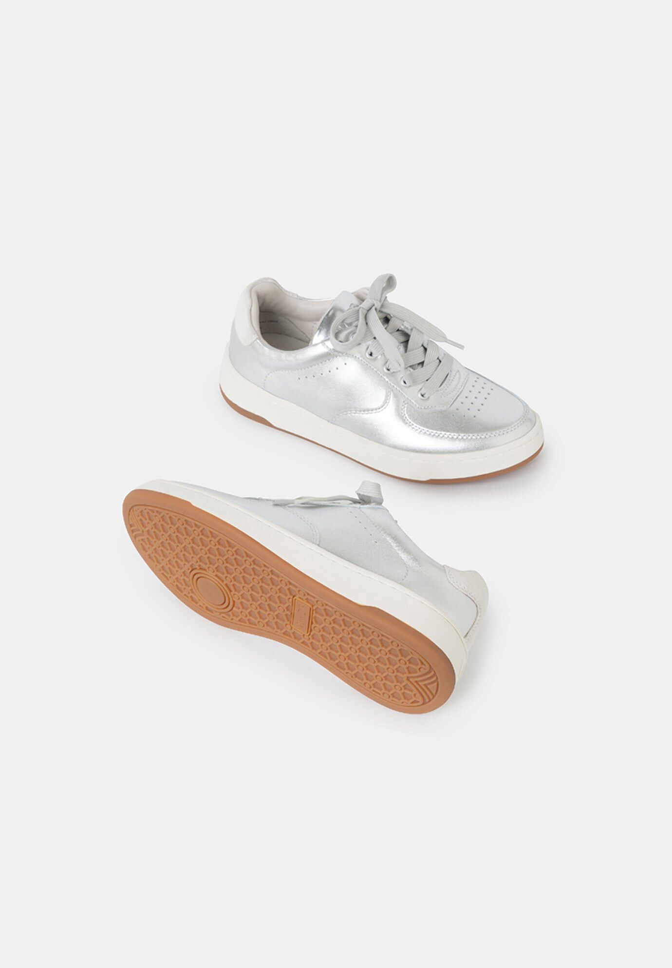 Nomad Everyday Sneakers, Metallic Silver / Silver, alternate image number 3