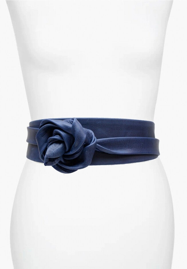 Classic Wrap Belt, Marine / Navy, alternate image number 2