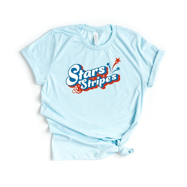 Stars and Stripes Firework, Ice Blue / Light Blue, hi-res image number 0