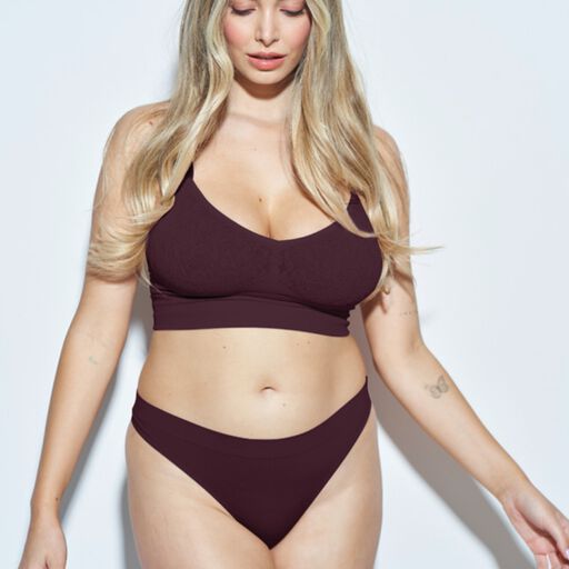 REGULAR RISE THONG, Wine / New Wine, alternate image number 1