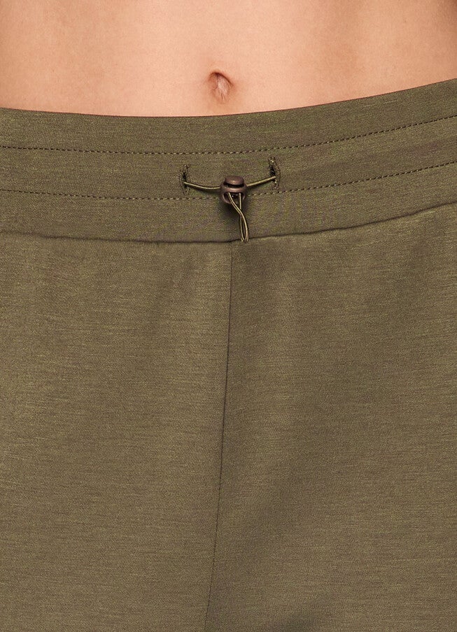 Solace Scuba Wide Leg Pant, Olive / Olive Green, alternate image number 1