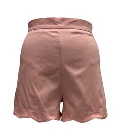 Unique Vintage Pink Scallop Shorts