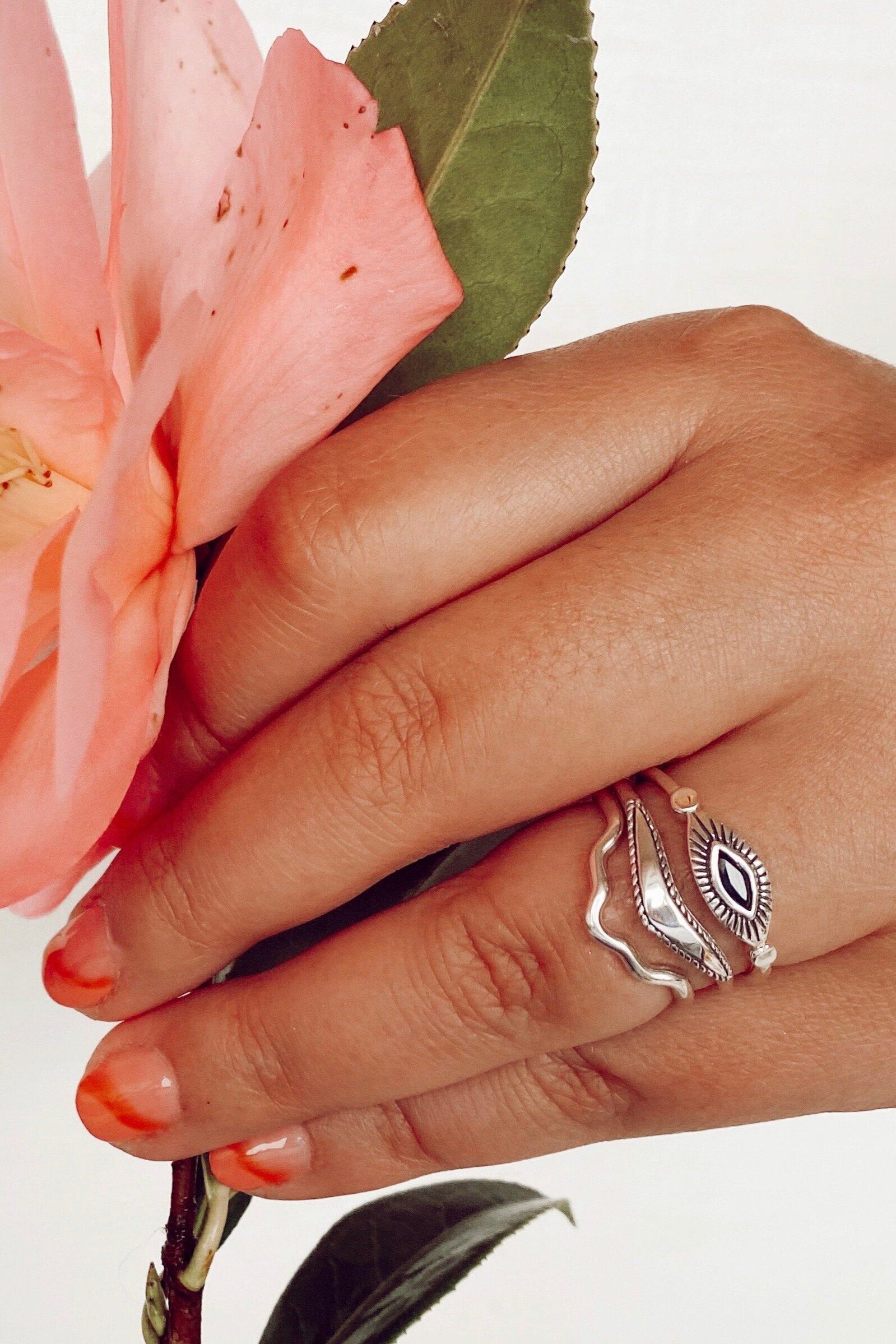 The Mercedes Ring | Silver, Silver / Silver, alternate image number 1