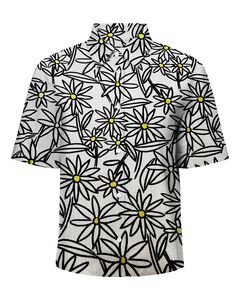 Rolled Short Sleeve Hem Top