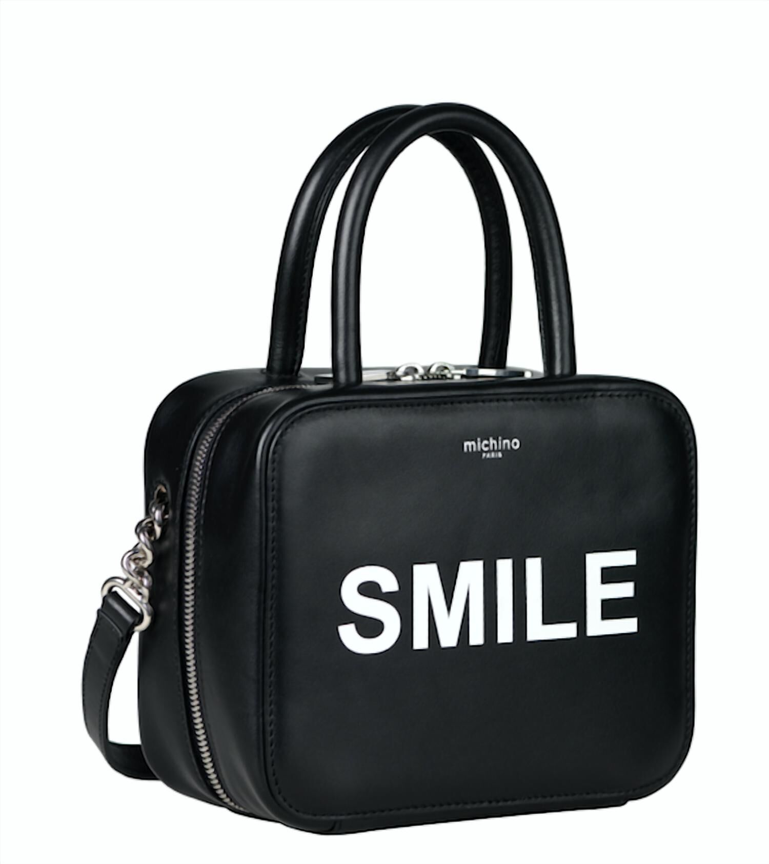 Squarit Smile Bag, Black / Black, alternate image number 1
