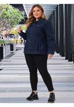 CLASSIC WASHED FRONT JEAN DENIM JACKET