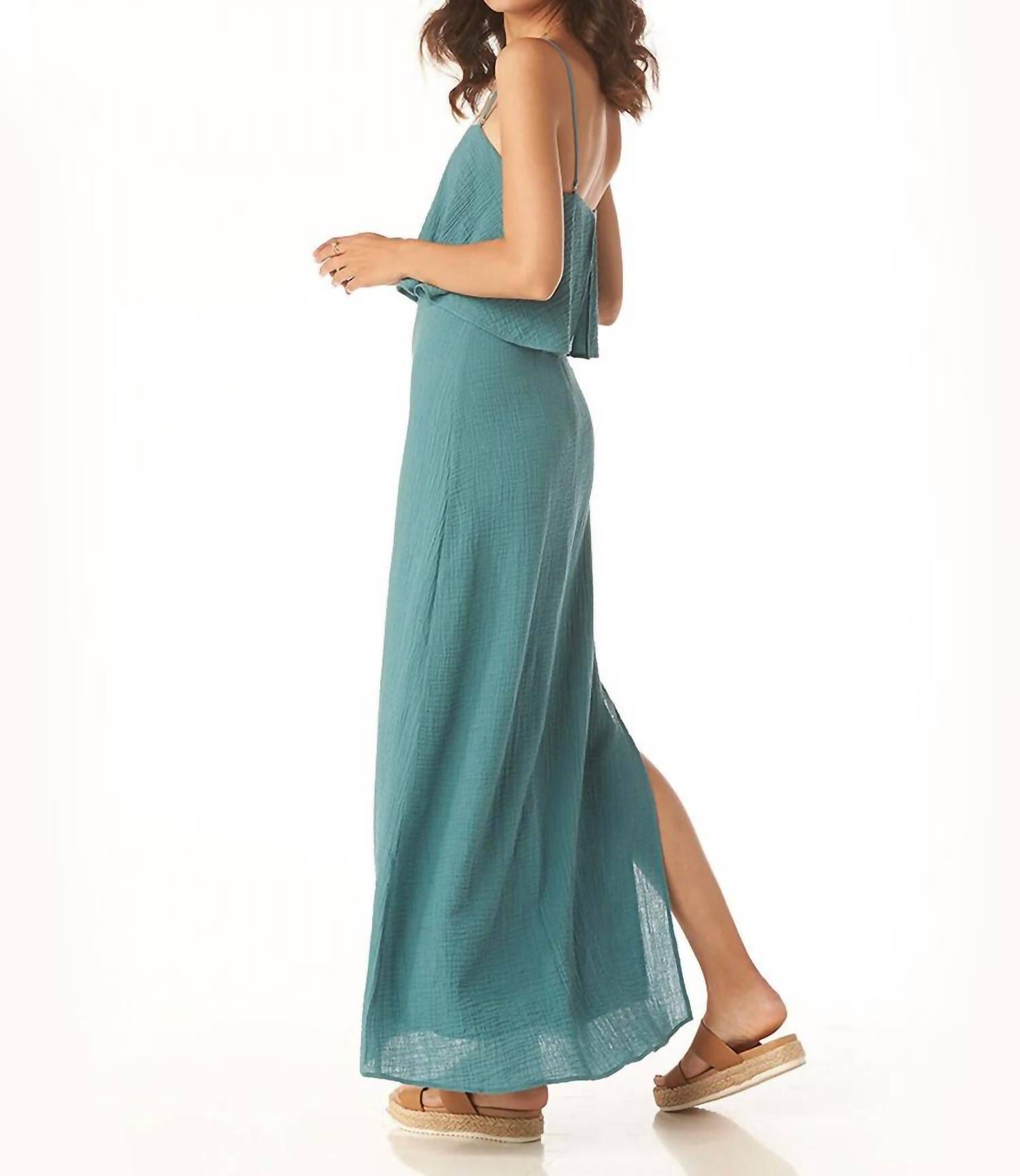 AERYN MAXI DRESS IN BRITTANY BLUE, , alternate image number 3