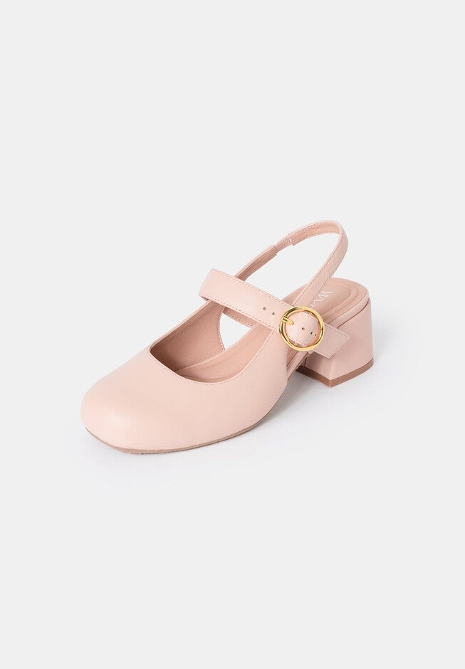 Amber Slingback Mary Jane, Pink / Pink, alternate image number 2