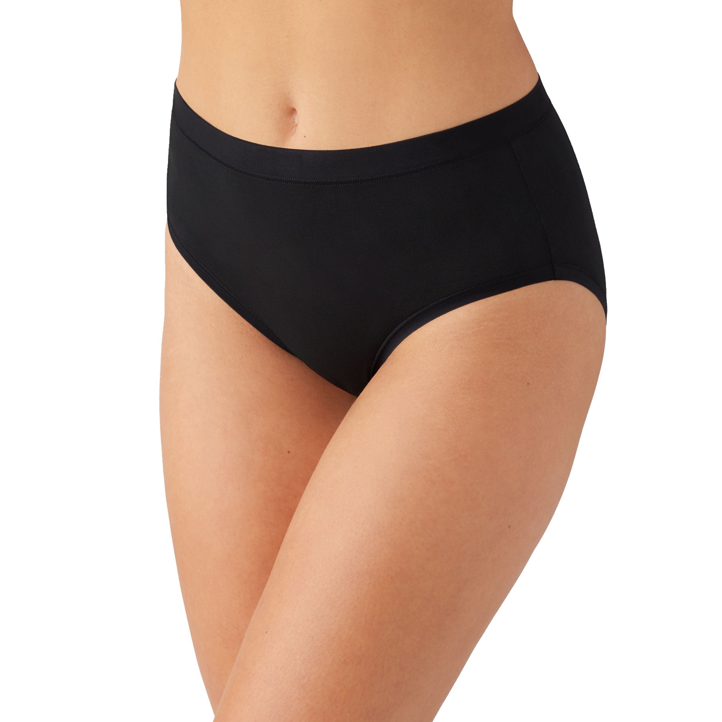 Understated Cotton Brief, White / White, alternate image number 2