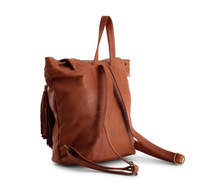 Women's Lee Backpack, Saddle / Brown, alternate image number null