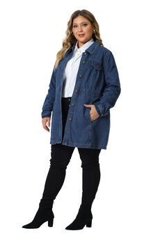 BUTTON JEAN DENIM JACKET